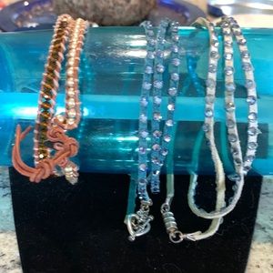 A Trio of Wrap Bracelets